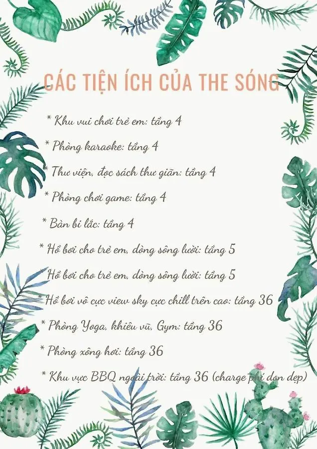 The Song- Can Ho Du Lich 5Sao- Free Ho Boi- Gan Bien - Luxyry Palm Home Vung Tau