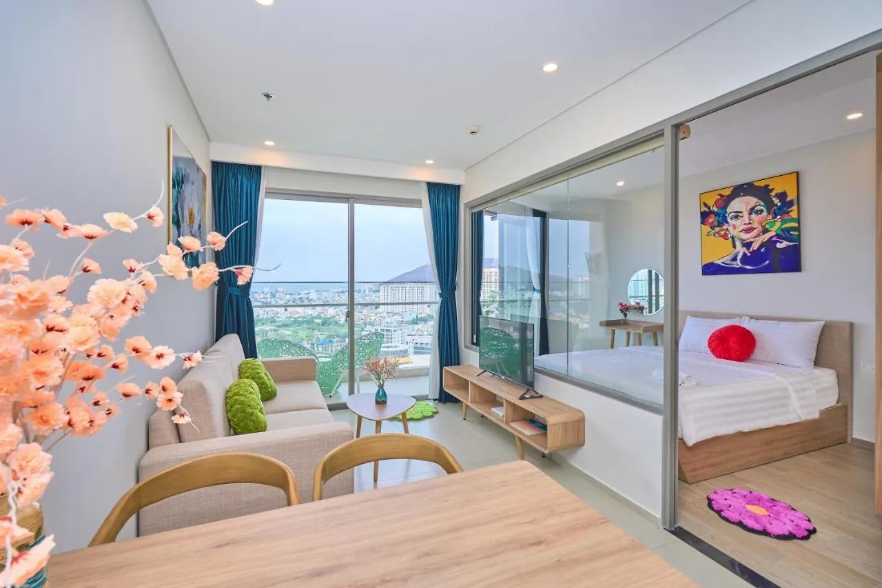 Apartment The Song- Can Ho Du Lich 5Sao- Free Ho Boi- Gan Bien - Luxyry Palm Home Vung Tau Vietnam